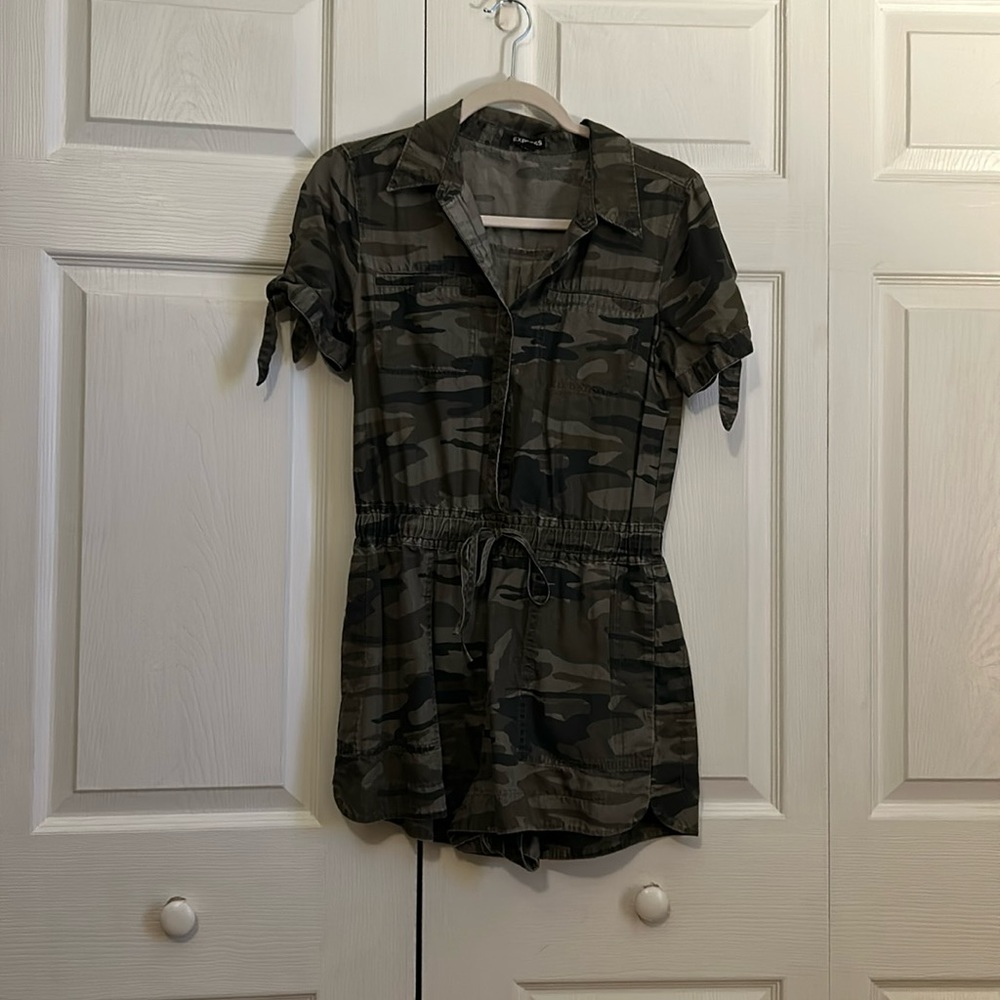 Camo style romper